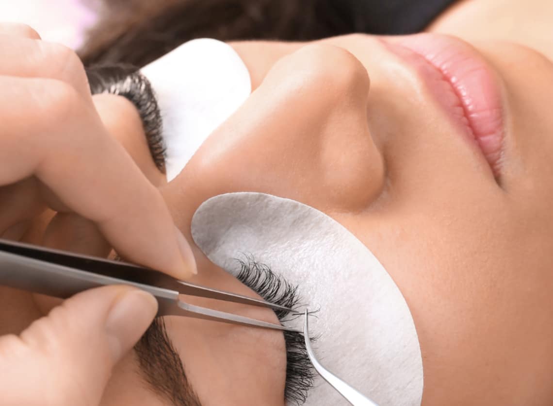 Ripsien pidennys työskentely